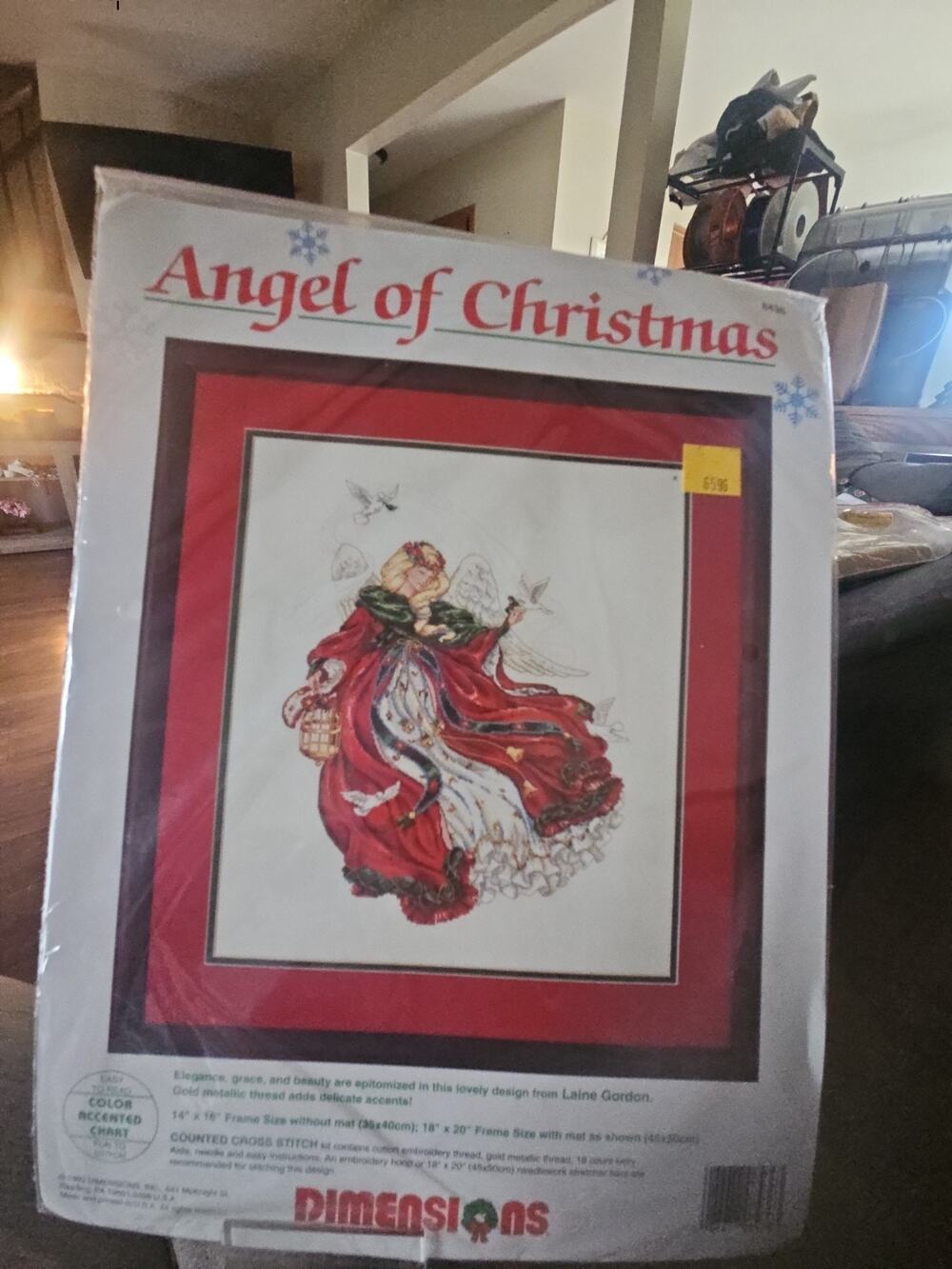 NEW Dimensions Cross Stitch Kit ANGEL OF CHRISTMAS #8436